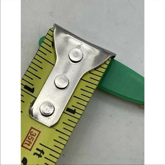 Vintage Hair Barrettes Clips Kelly Green 50s 70s 80s Retro - Picture 7 of 8